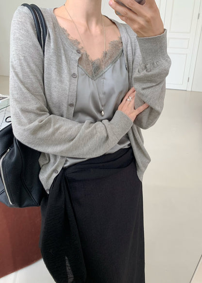 Lace Layered Cardigan(~10/22)