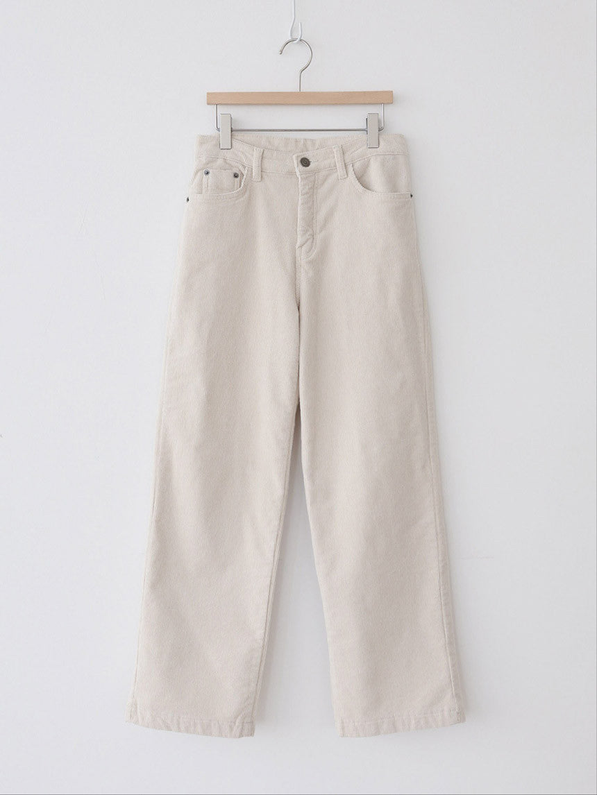 Semi Wide Corduroy Pants