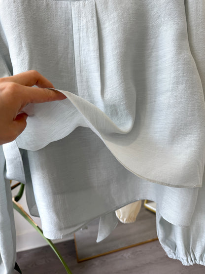 Rose Tie Blouse