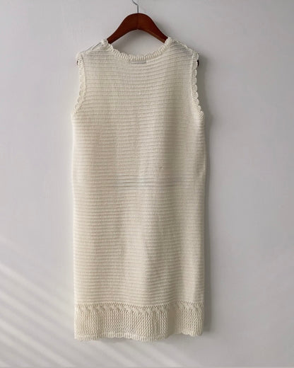 Woven Grace Dress - AdoreMeU