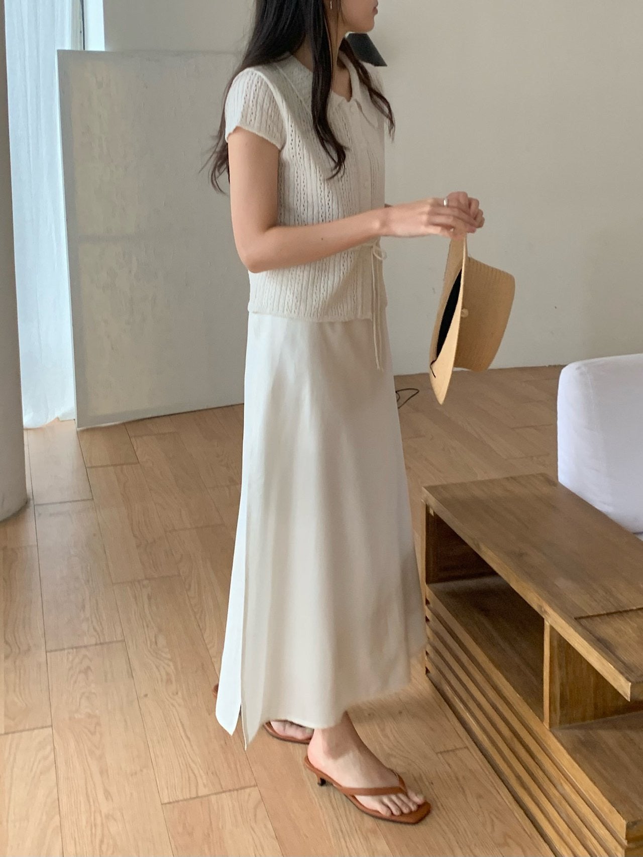 * Summer Mood Collar Knit