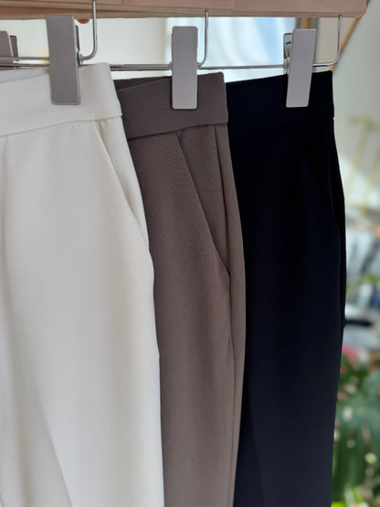 Capri Boots Cut Banding Slacks