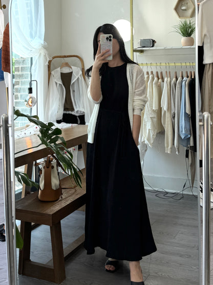 Titi Pleated Sleeveless Dress - AdoreMeU