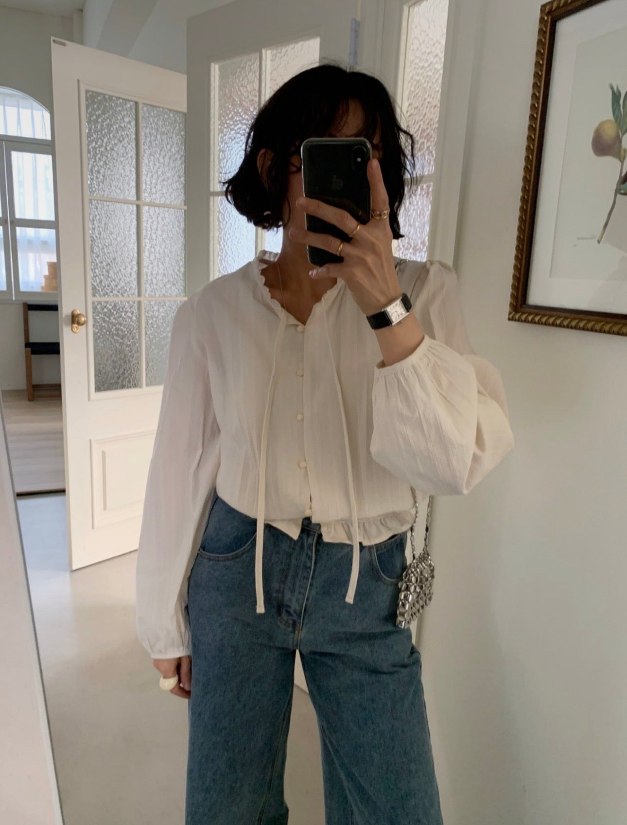 * Lace Whisper Blouse