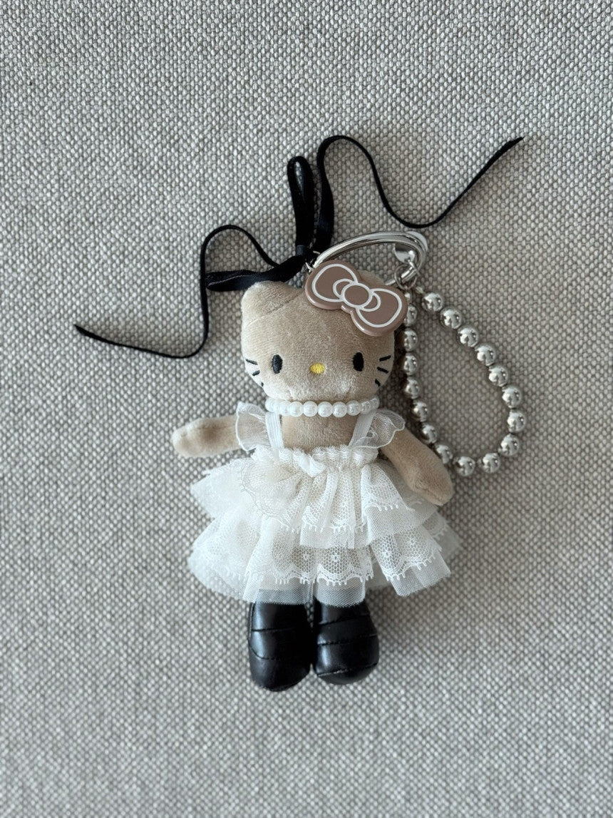 Catty Ballet Keyring