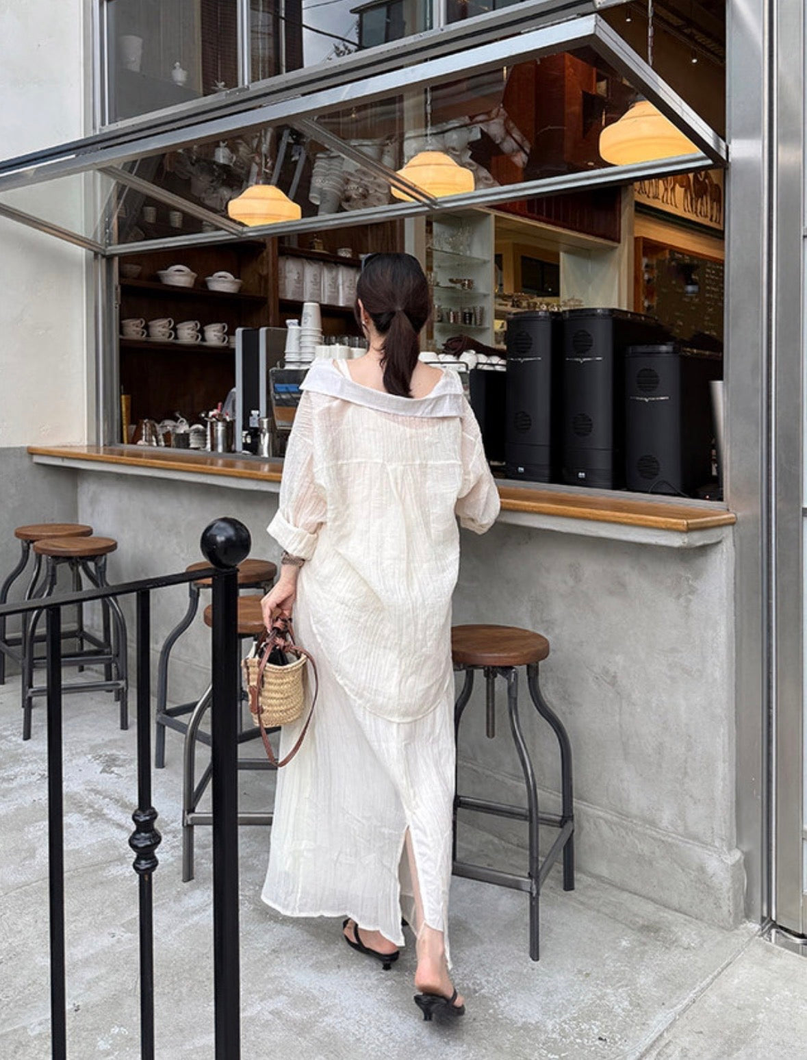 Wrinkle Shirt and Dress Set (~7/2)