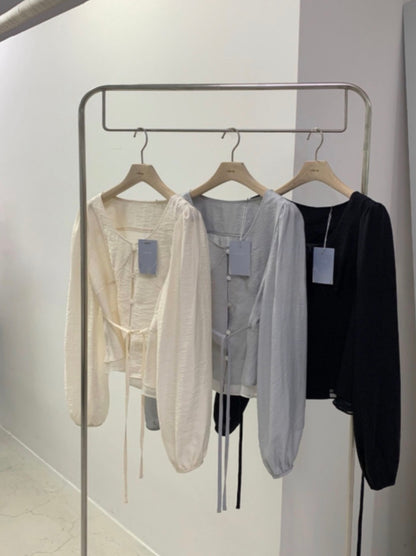 * Lumi Satin Blouse