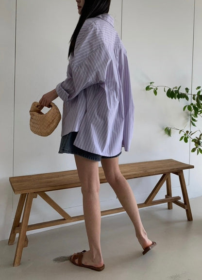 *Pastel Stripe Shirt