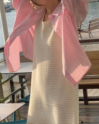Woven Grace Dress - AdoreMeU