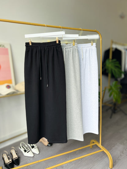 Vely Long Banding Skirt