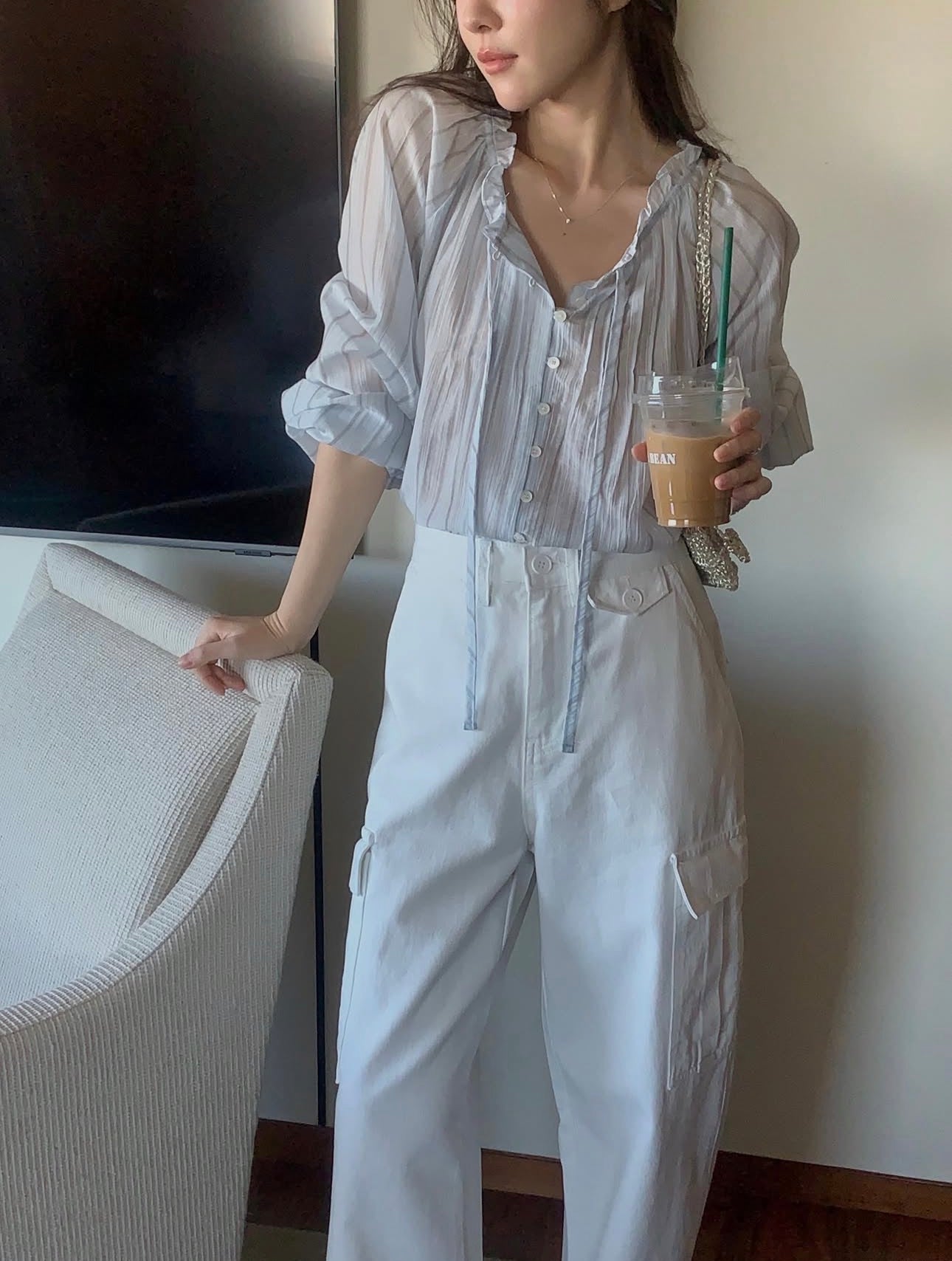 * Have Stripe Blouse