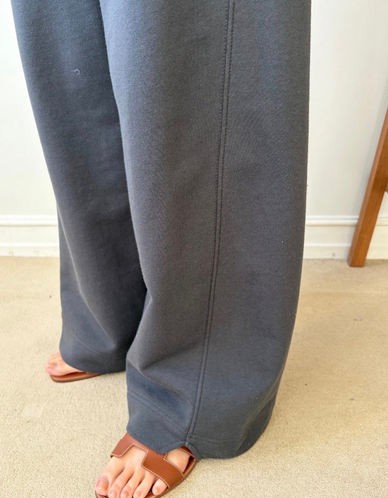 Side Slit Hem Pants(~3/16)