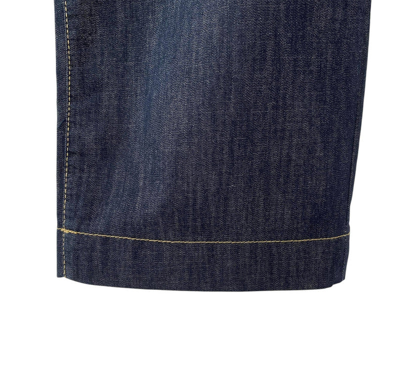 * Non-Fade Raw Denim Jeans