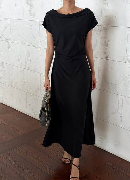 Boat Neck Dress