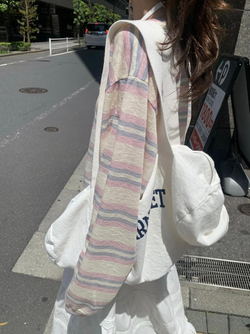 * Youth Stripe Loose Tee