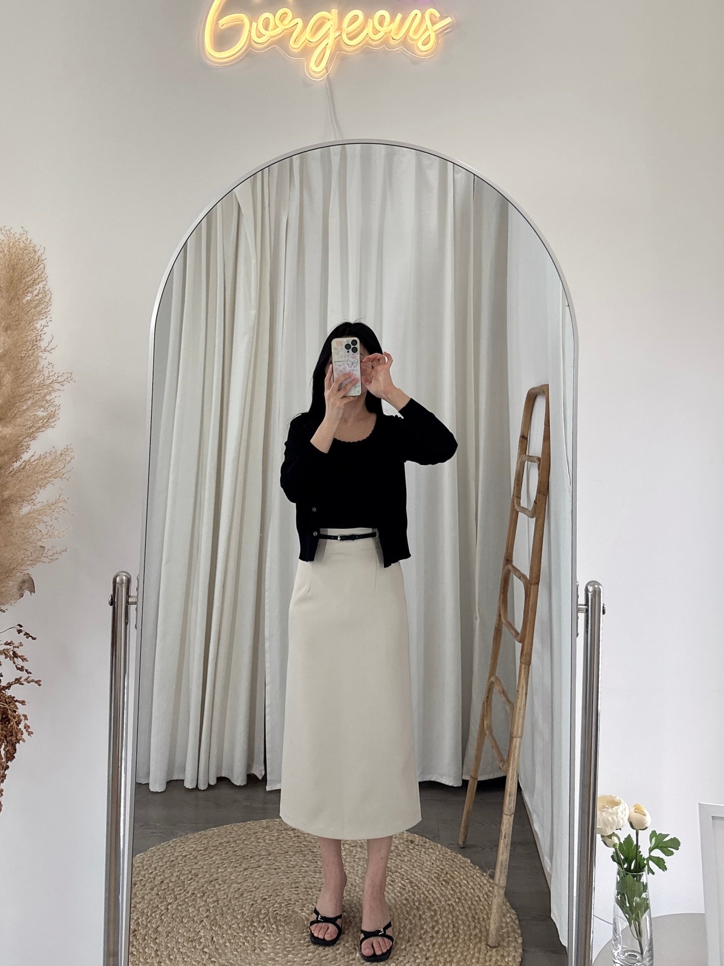 Norden Belt Detail Skirt(~3/30)