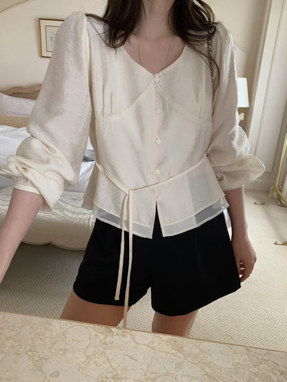 * Lumi Satin Blouse