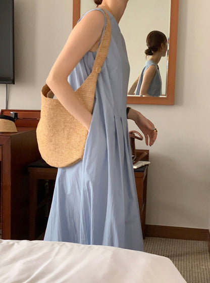 * Plain Pintuck Dress