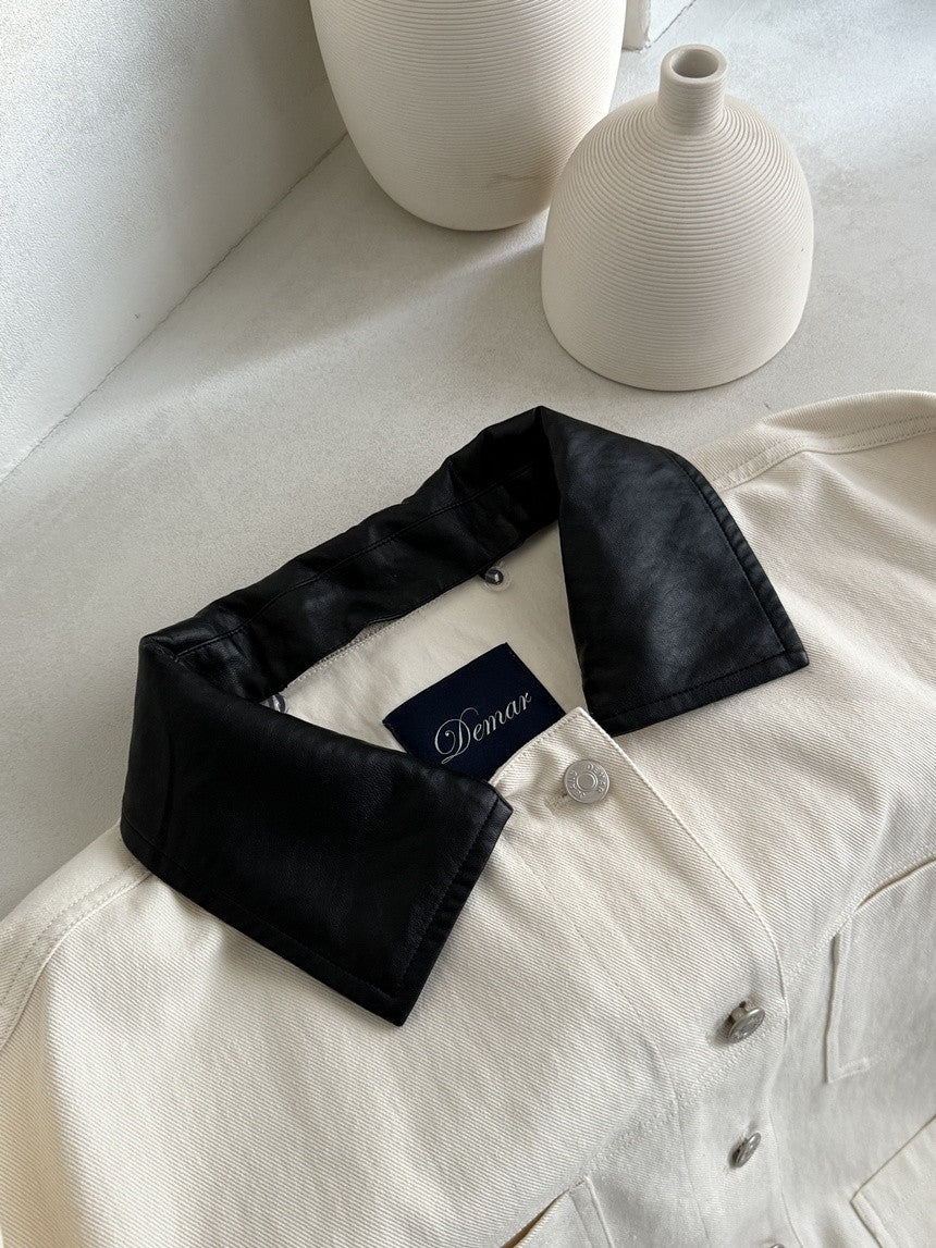 *탈착식 칼라 재킷