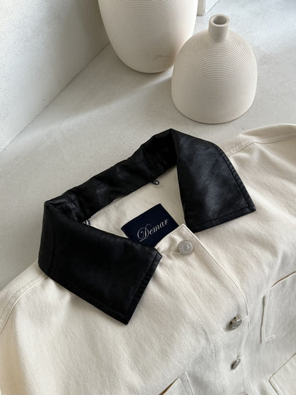 *탈착식 칼라 재킷