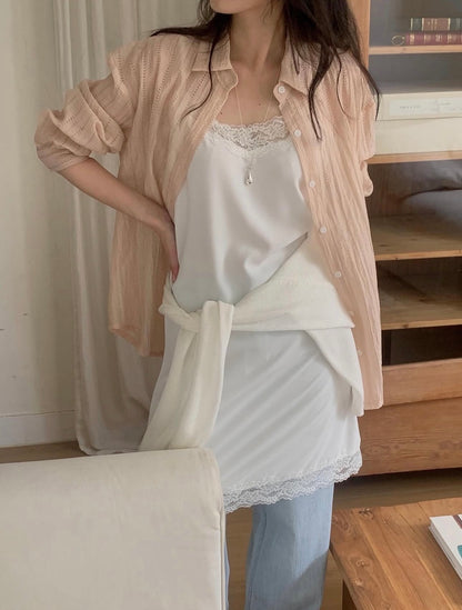 * Eyelet Lace Shirt