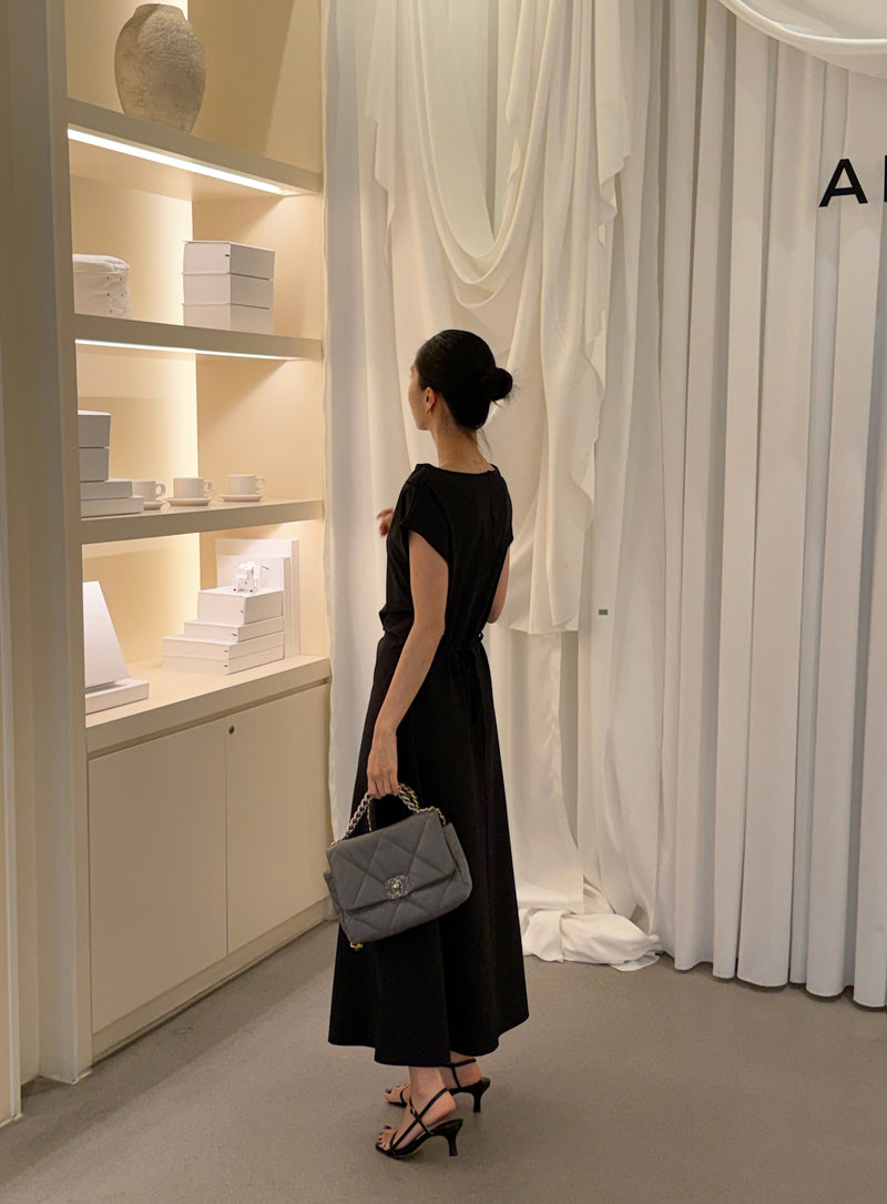Boat Neck Dress