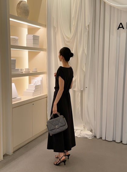 Boat Neck Dress