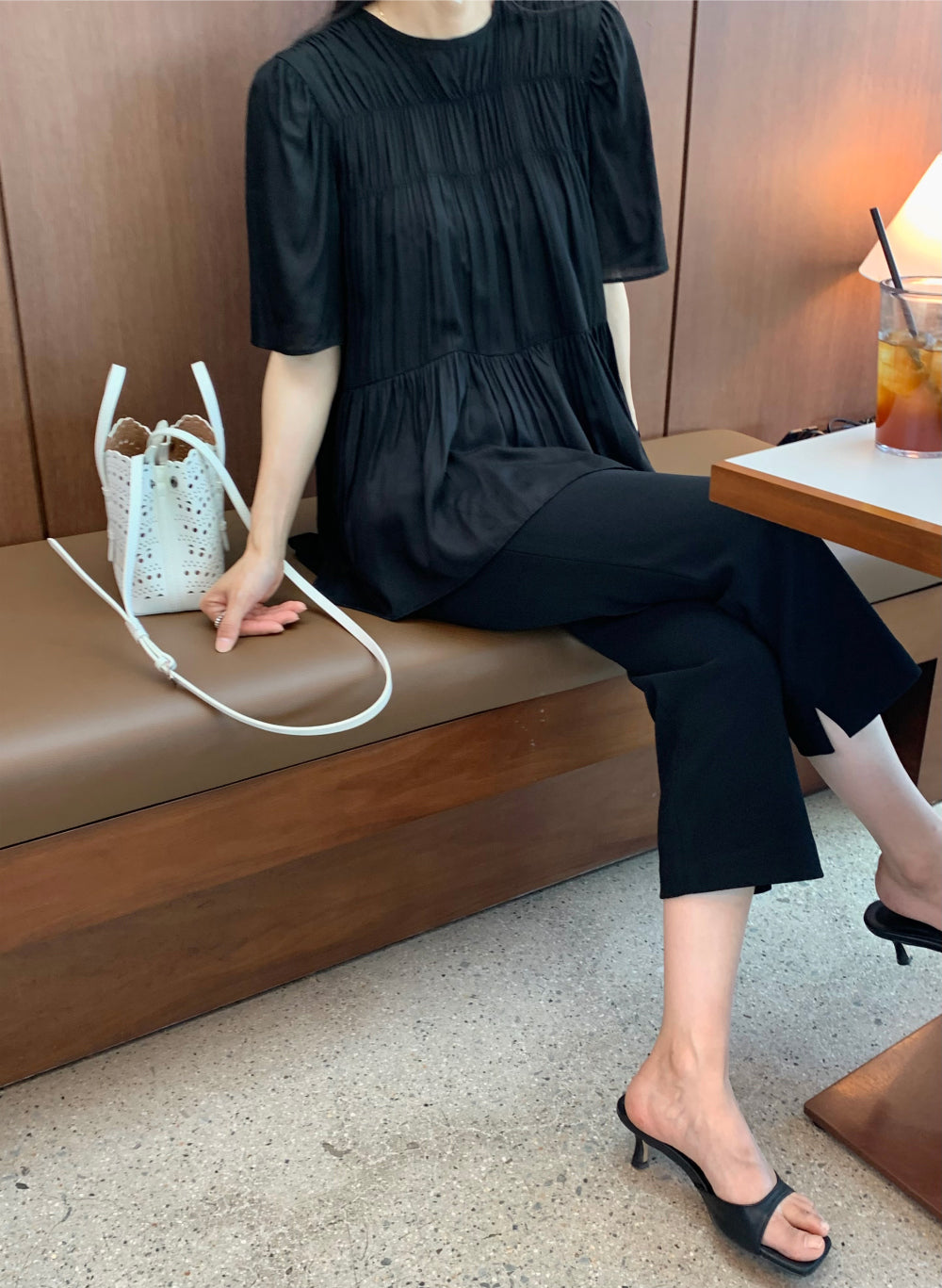 Cozy Shirring Blouse