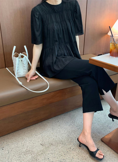 Cozy Shirring Blouse