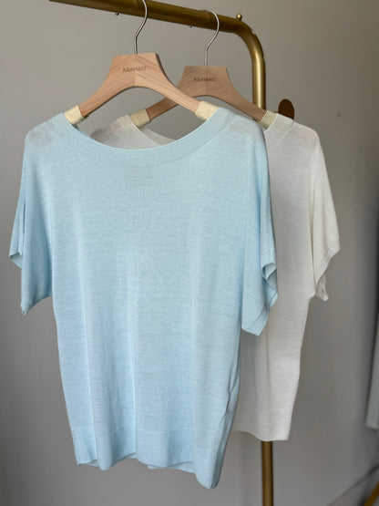 Wholegarment Boatneck Knit - AdoreMeU