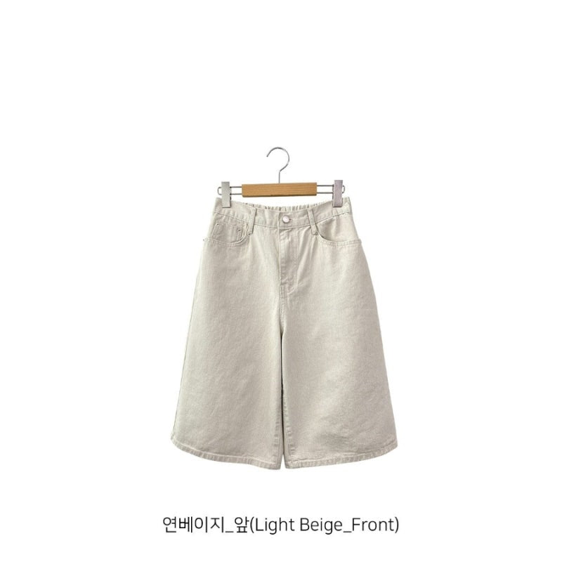 * Cotton Cationic Bermuda Shorts