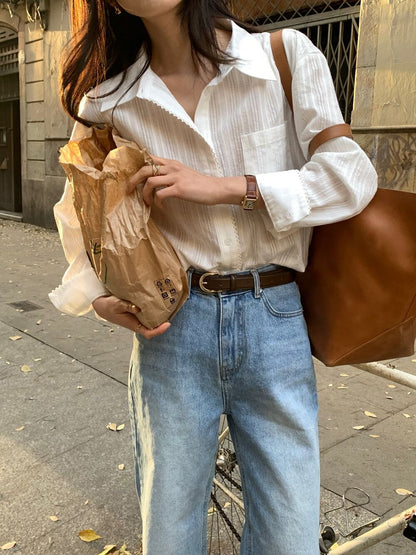 *Romantic Lace Shirt