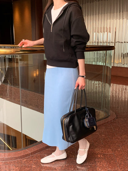 *파스텔 하프 집업 맞춤 제작