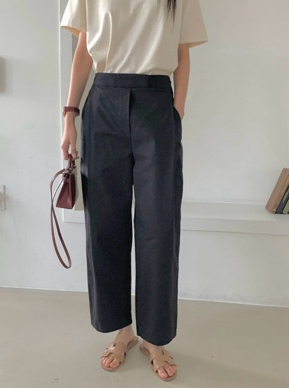 *바이오 핀턱 팬츠