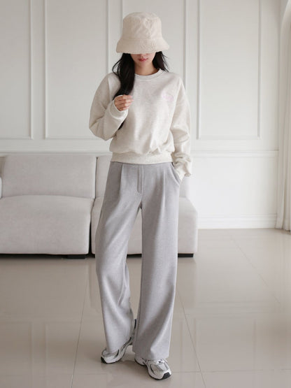 Fleece Lined Golgi Wide Pants