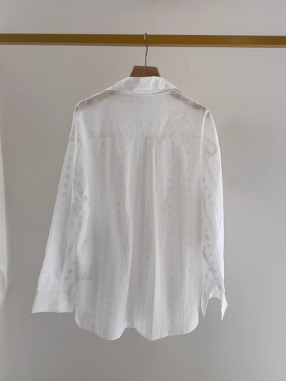 Lace Overfit Shirt(~3/29)