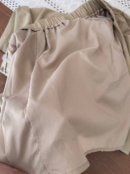 Two Pintuck Wide Pants (~3/31)