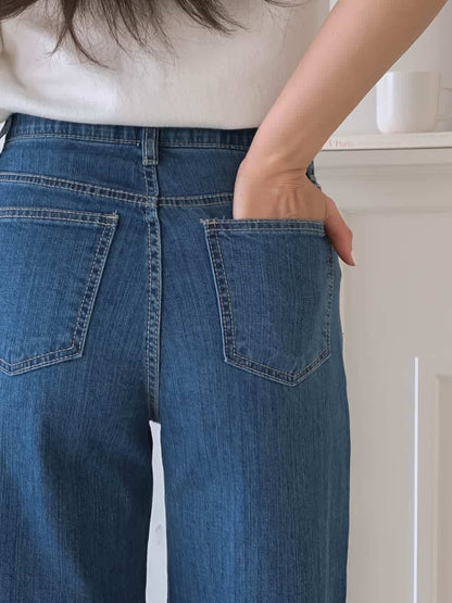 Lemon Summer Straight Jeans(~6/22)