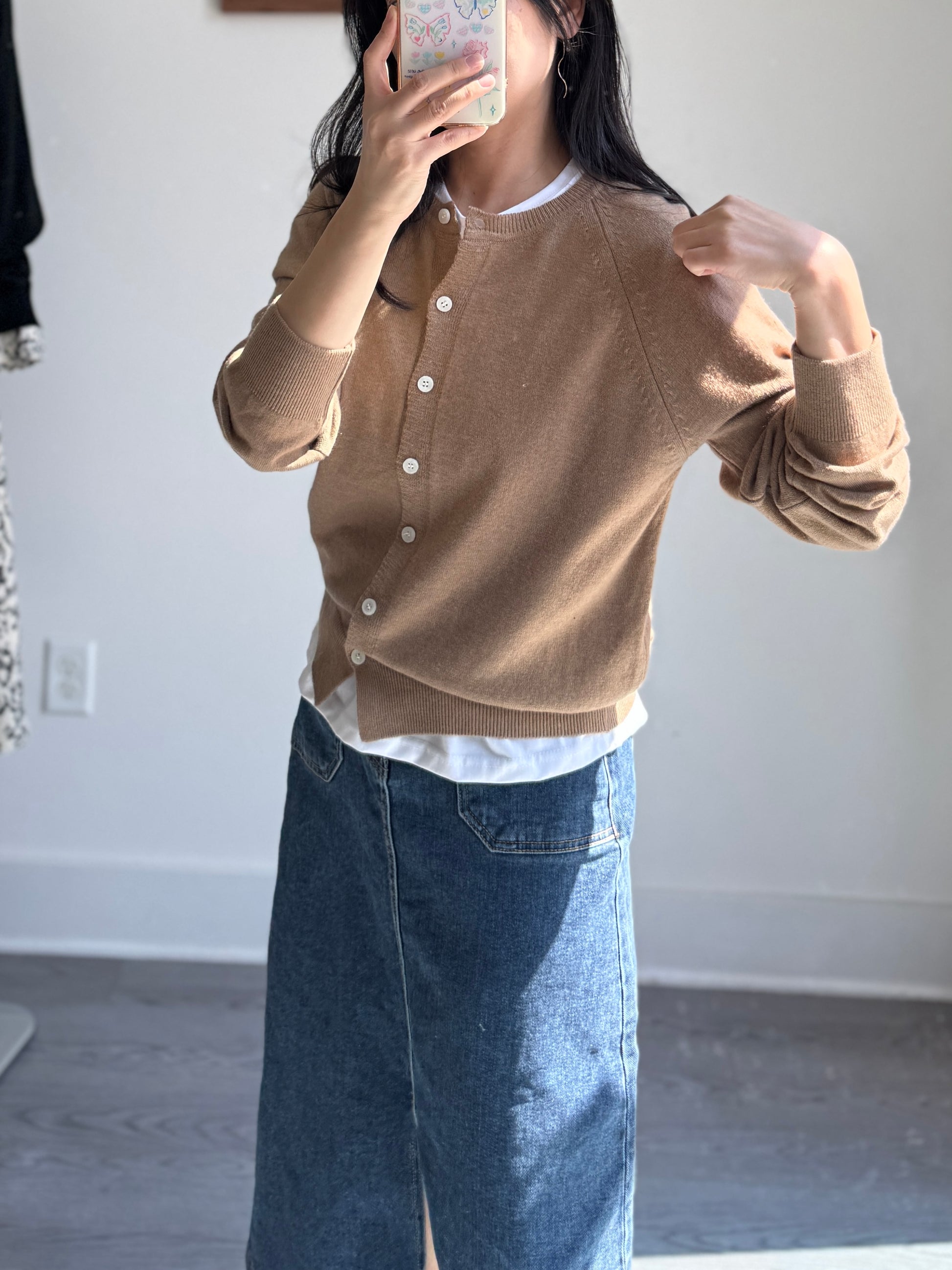 Washable Cashmere Cardigan - AdoreMeU