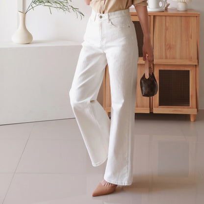 Stitch Ivory Pants