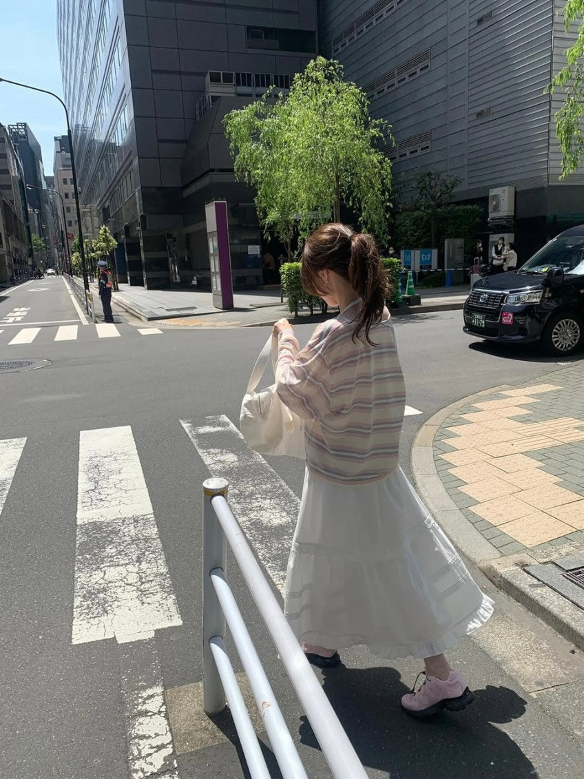 * Youth Stripe Loose Tee