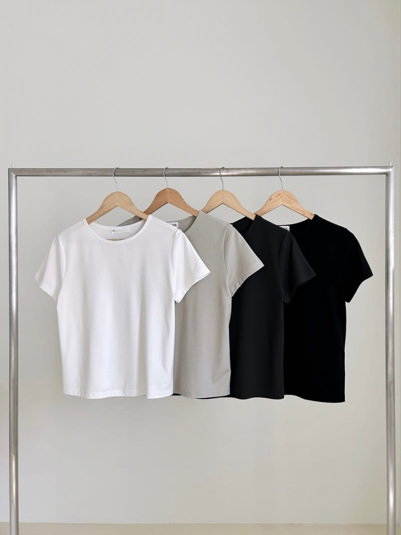 Silky Round Tee (~4/19)