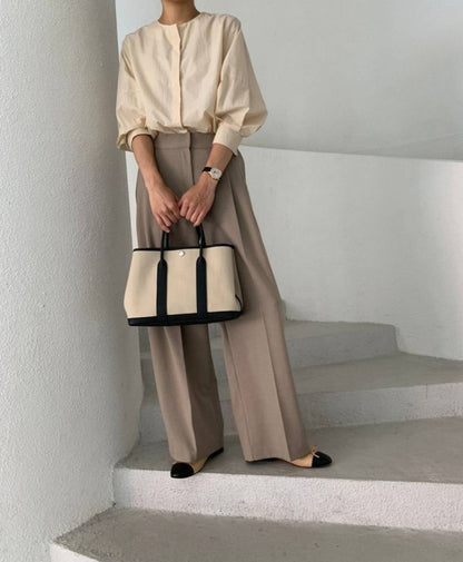Valen Pintuck Straight Slacks(~10/31)