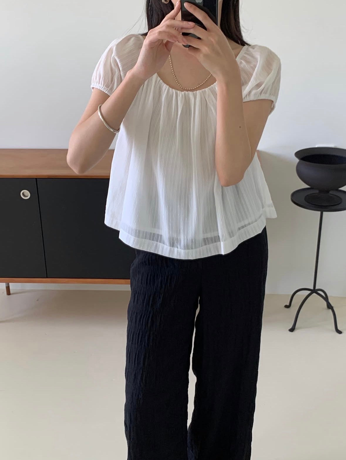 *Audrey Puff Blouse