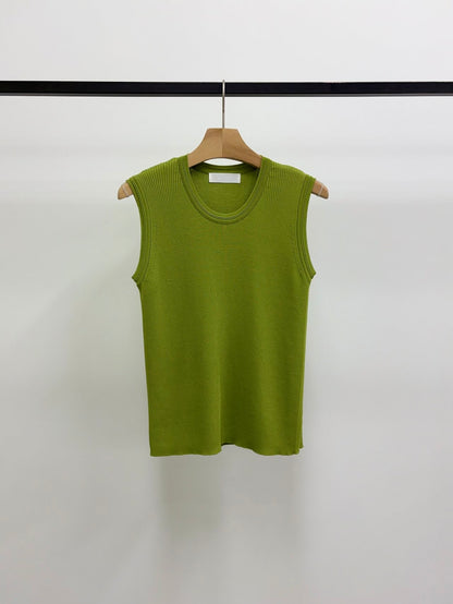 Sand U Neck Knit Tanktop(~7/29)