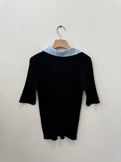 Golgi Collar Summer Knit