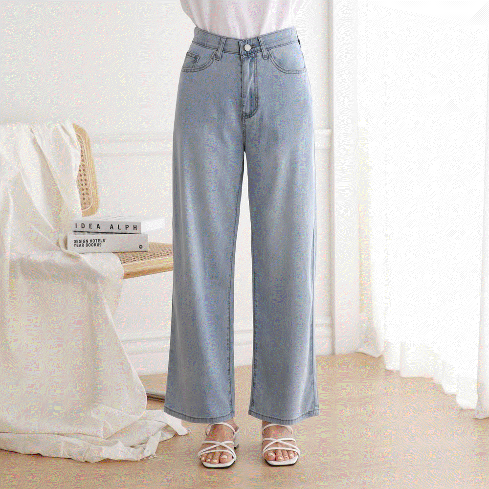 Tencel Span Straight Denim (~8/29)