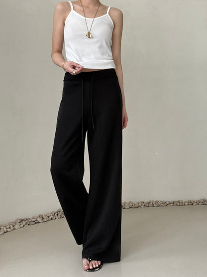 *Lulu Soft Wide Banding Pants