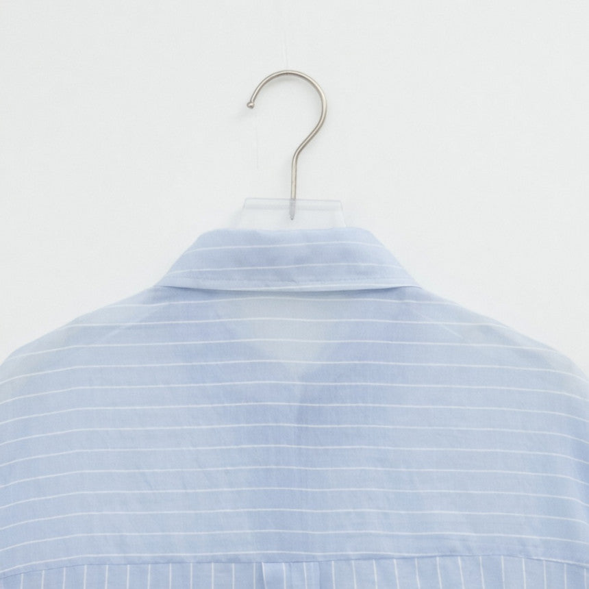 * Tencel Rayon Sheer Shirt