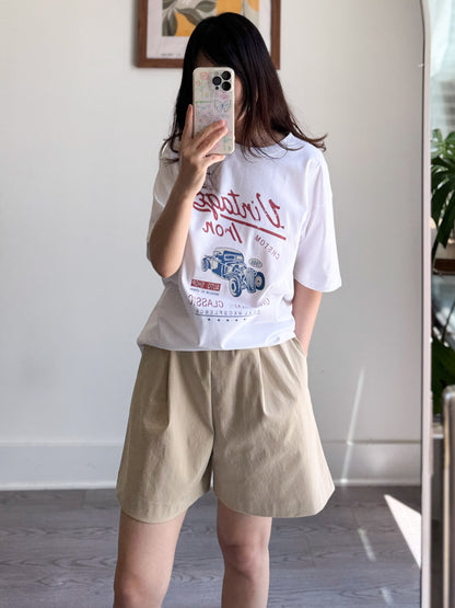 Span Banding Daily Shorts - AdoreMeU